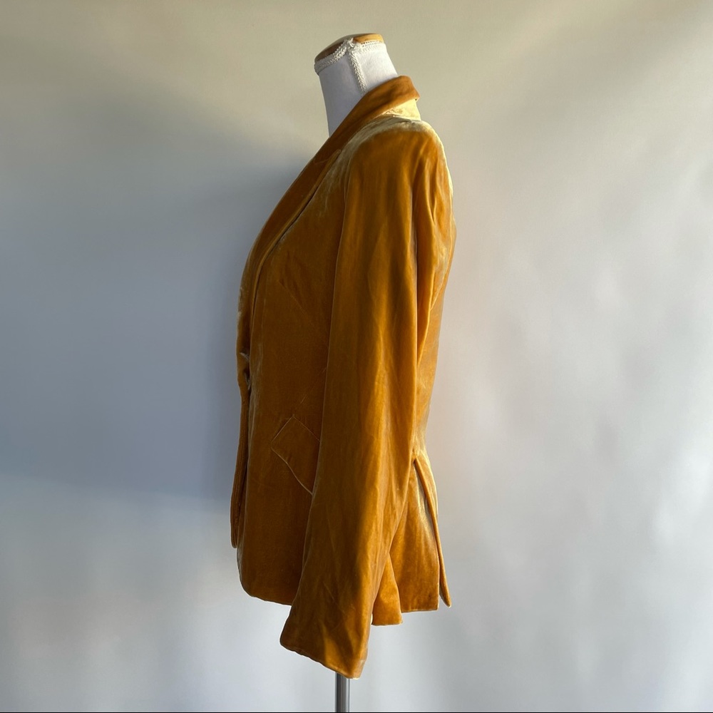 L'AGENCE Chamberlain Velvet Blazer - sz 2 - Picture 6 of 8